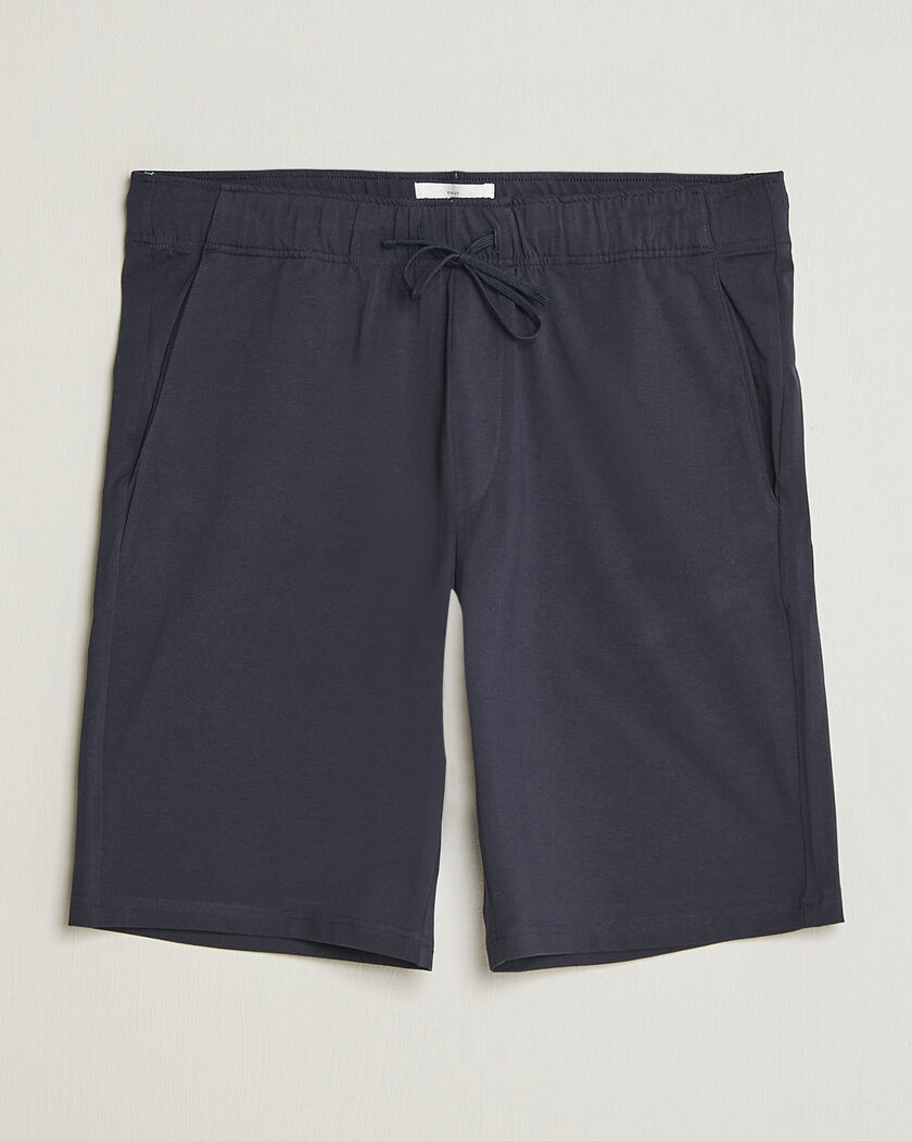 Bread & Boxers Pyjama Shorts Dark Navy – Blauw