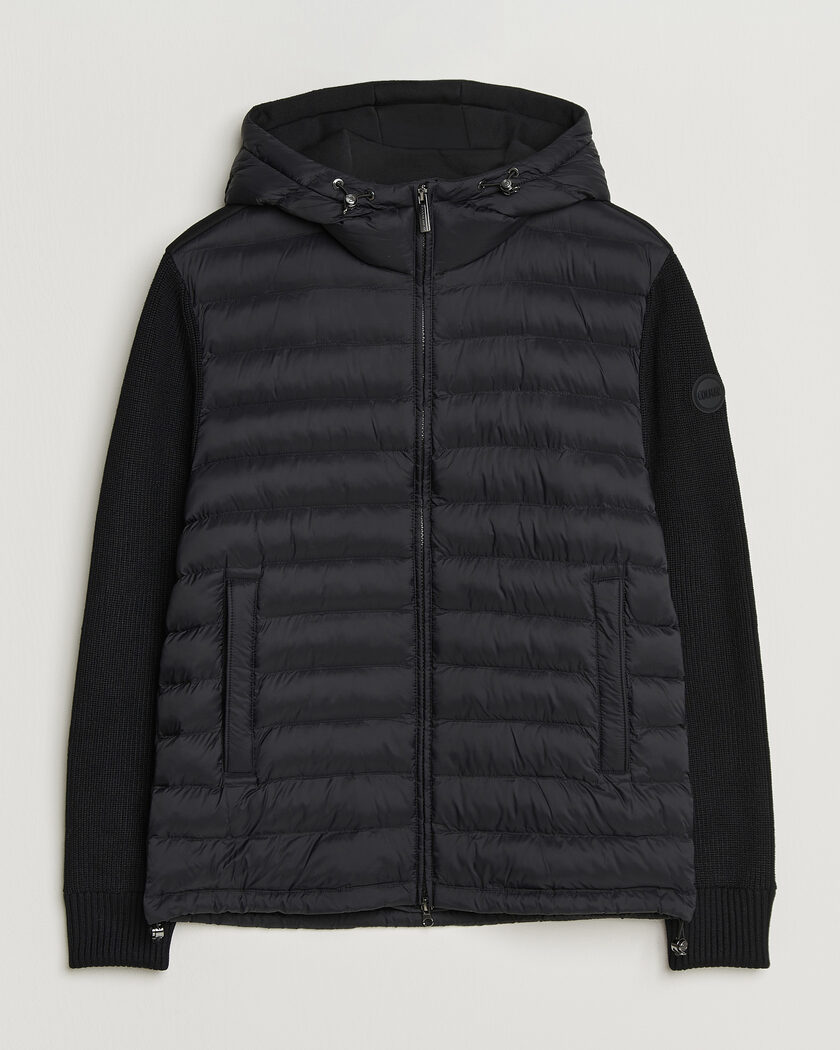 Colmar Hybrid Hood Jacket Black – Noir