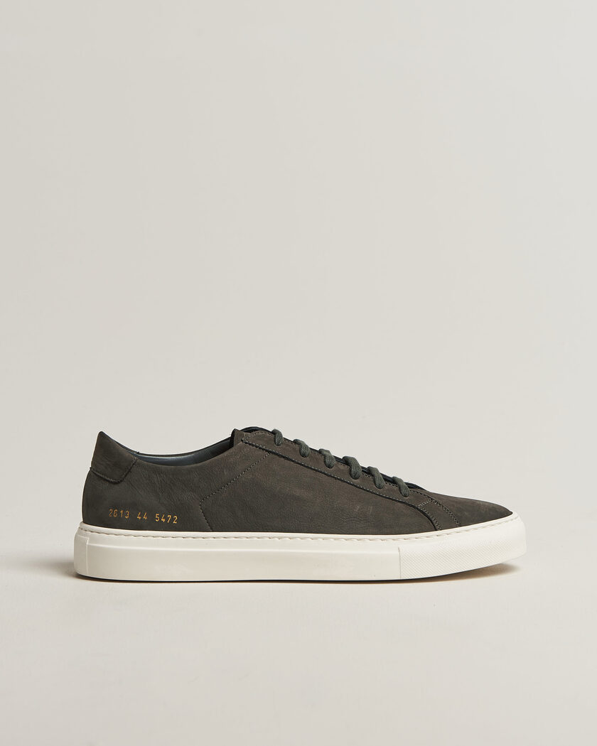 Common Projects Original Achilles Nubuck Sneaker Dark Grey – Gris
