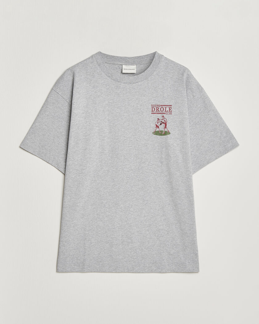 Drôle de Monsieur Boxers T-Shirt Grey Melange – Gris