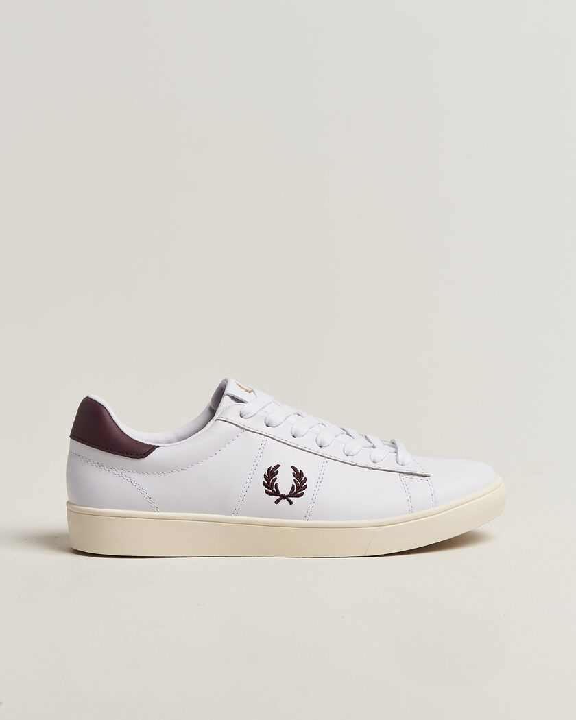 Fred Perry Spencer Leather Sneaker White – Blanc