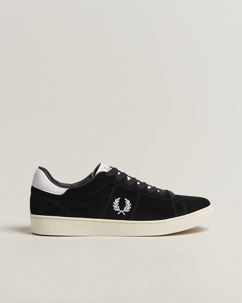 Fred Perry Spencer Suede Sneaker Black – Noir
