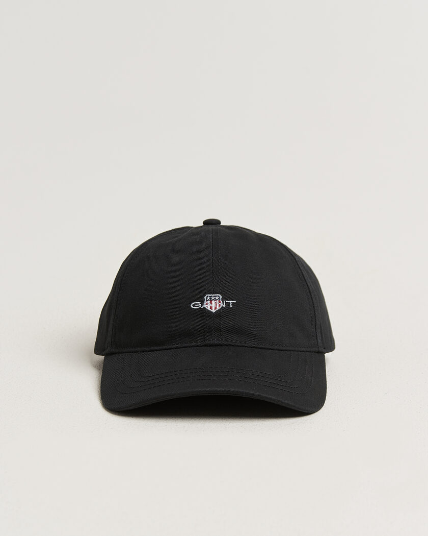 Gant Cotton Twill Cap Black – Noir