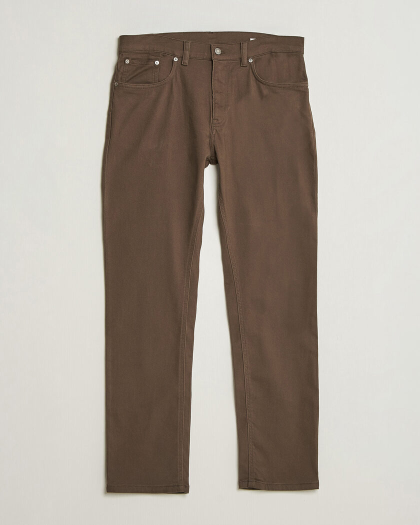 Gant Regular Fit Soft Twill 5-Pocket Pants Shadow Brown – Bruin
