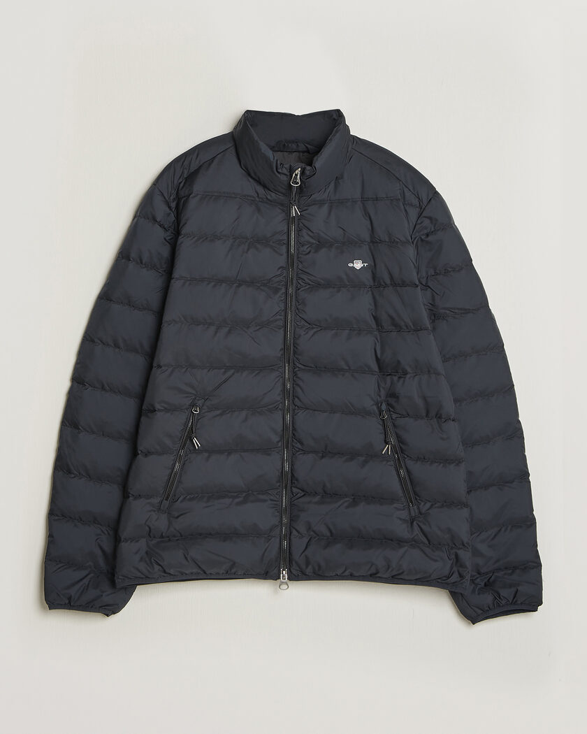 Gant Light Down Jacket Black – Zwart