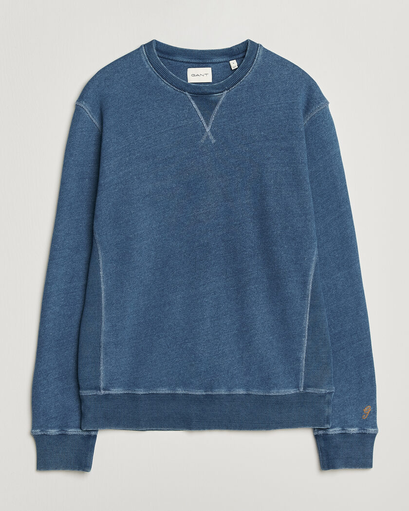 Gant Vintage Crew Neck Sweatshirt Indigo – Bleu