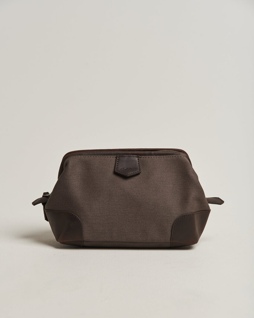 Gant Modern Premium Canvas Washbag Faded Taupe – Beige