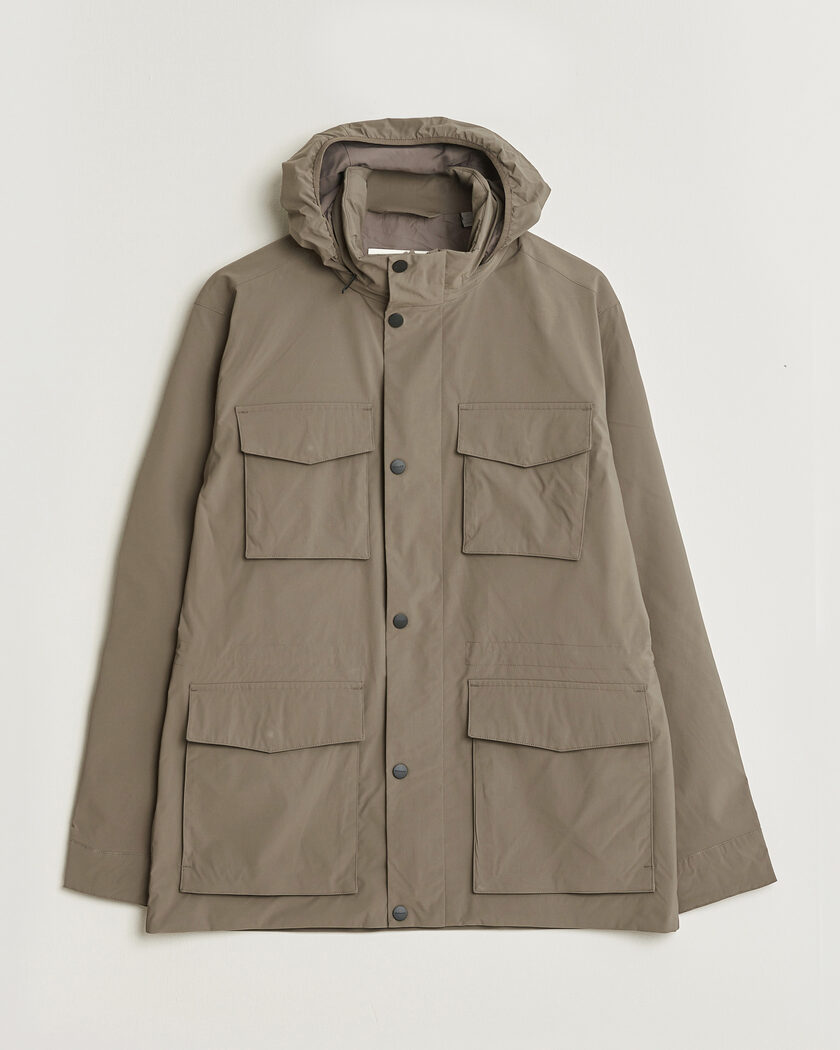 Gant Lightweight 4-Pocket Field Jacket Faded Taupe – Vert