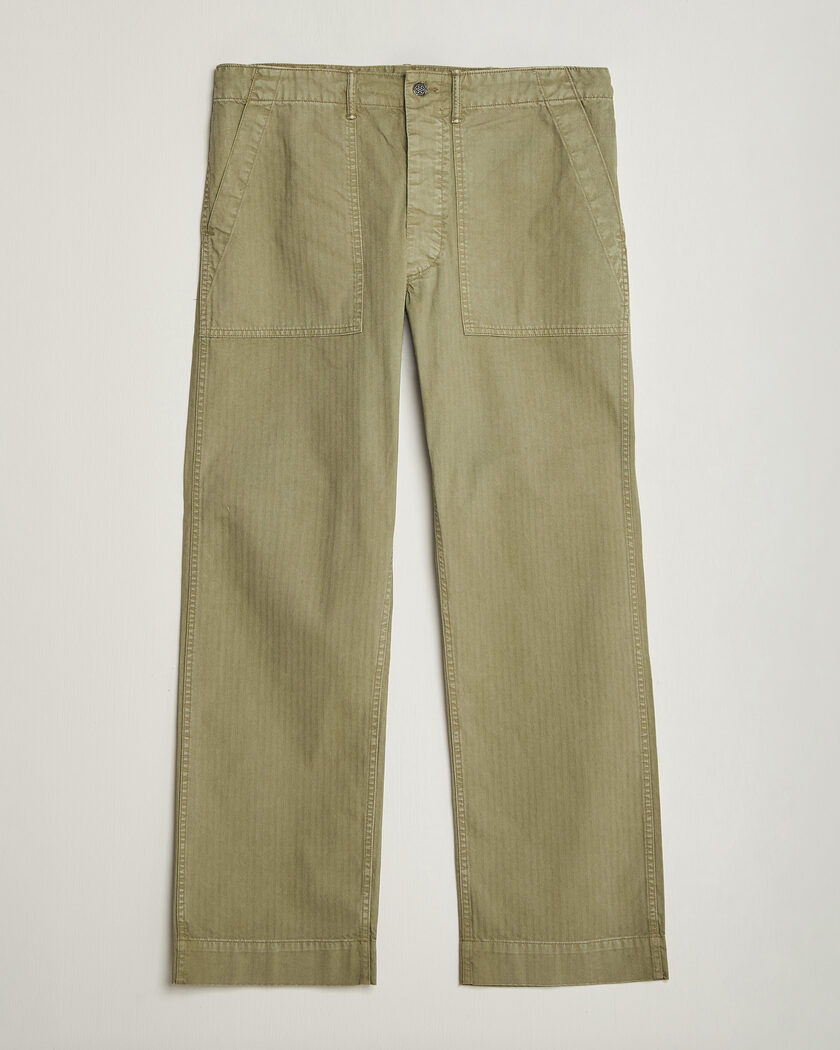 RRL Army Utility Pants Brewster Green – Groen