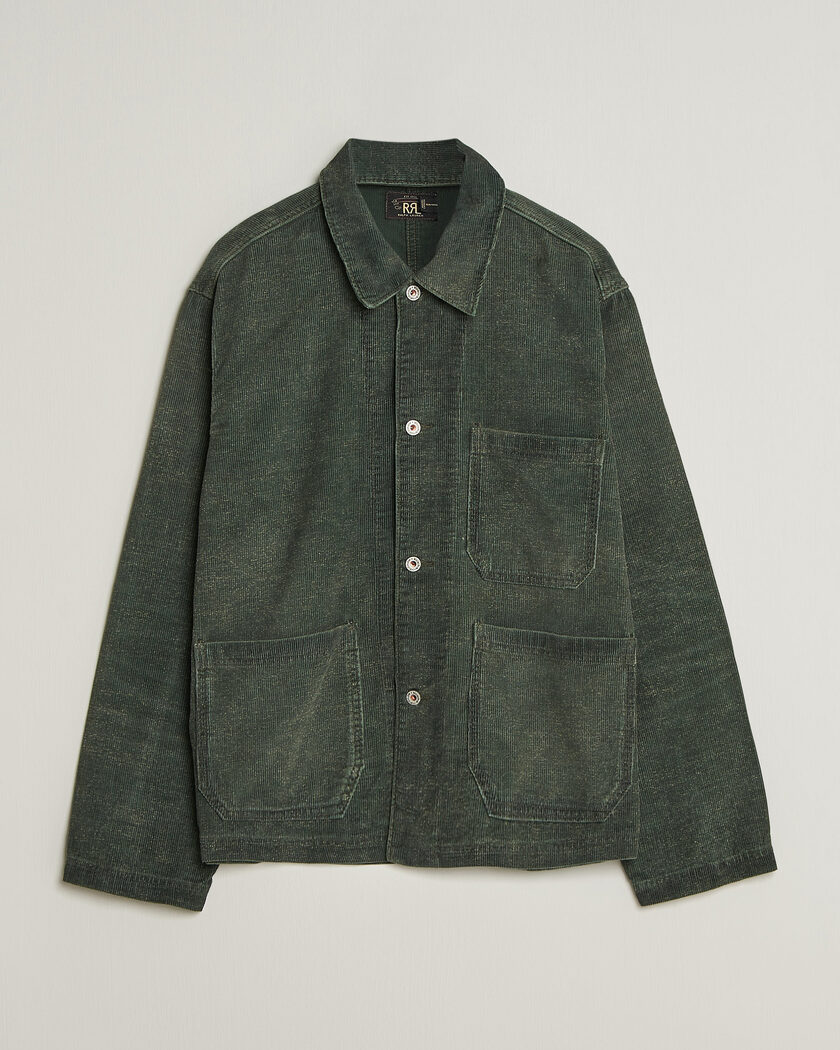 RRL Empire Shirt Jacket Vintage Grey – Grijs