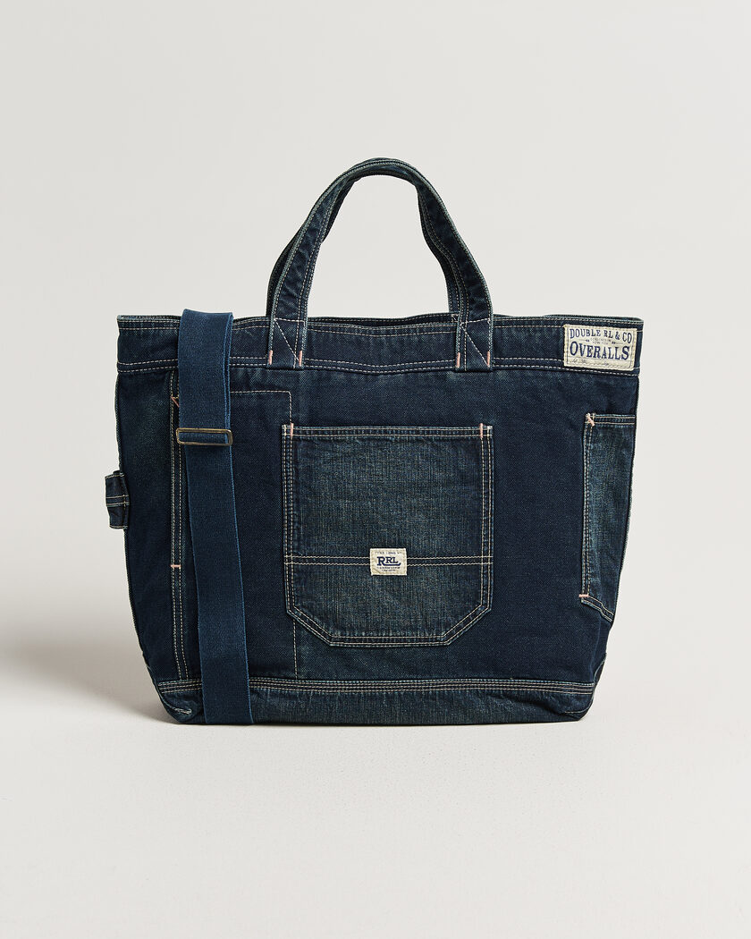 RRL Roy Totebag Indigo – Blauw