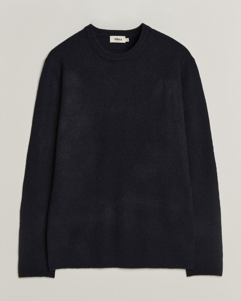 Altea Cloud Cashmere Blend Sweater Navy – Bleu