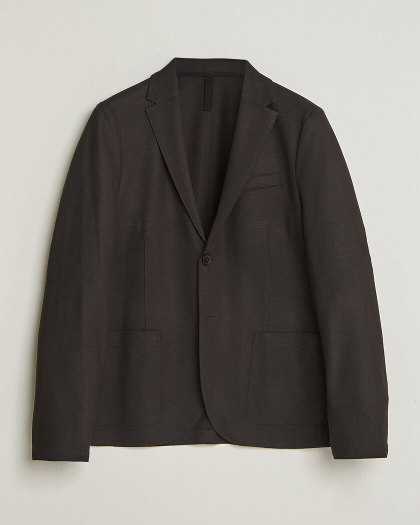 Harris Wharf London Two Button Superfine Merino Blazer Brown – Bruin