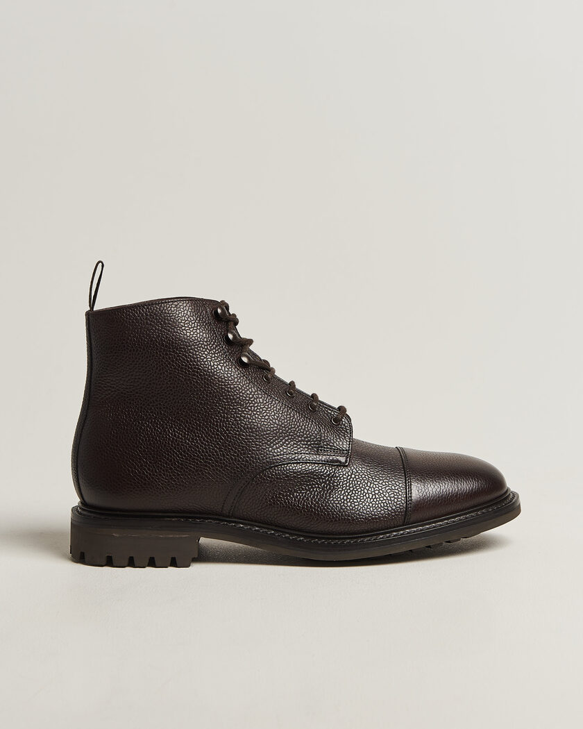 Loake 1880 Sedbergh Sherling Boot Dark Brown – Marron