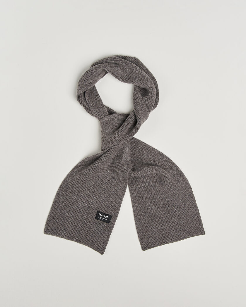 Robert Mackie Clyde Lambswool Scarf Light Brown – Bruin
