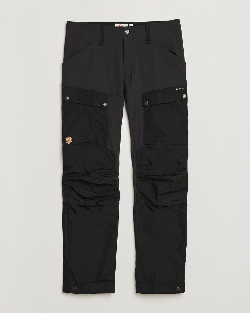 Fjällräven Keb Trousers Black – Zwart