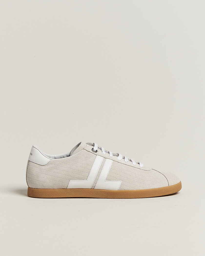 Lanvin Glen Leather Sneakers White – Wit