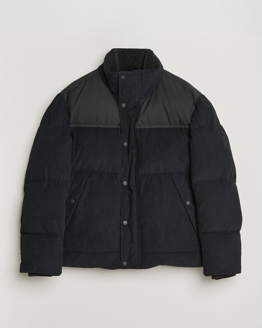 BOSS ORANGE Ocord Corduroy Jacket Black – Noir