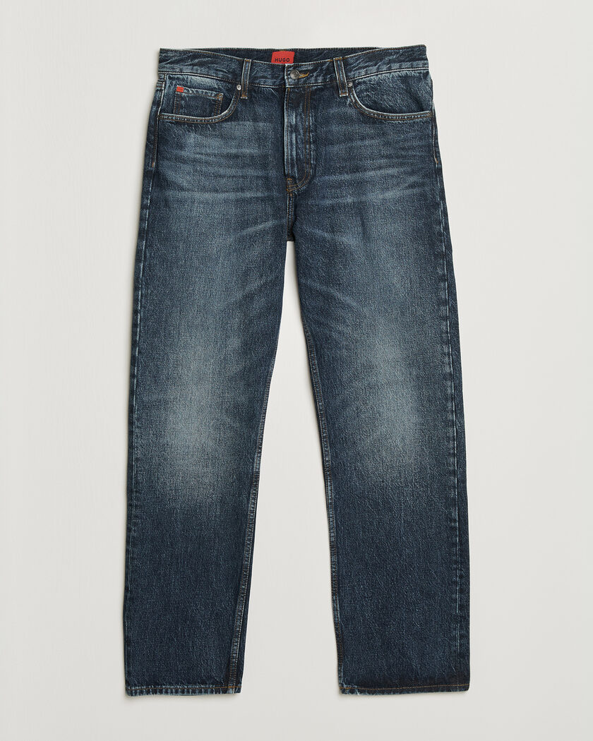 HUGO 840 Regular Fit Jeans Navy – Blauw