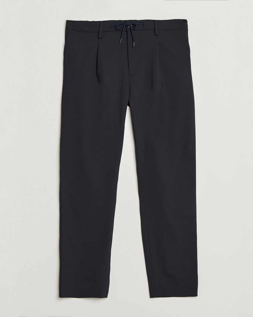 J.Lindeberg Harris Stretch Wool Pants JL Navy – Bleu