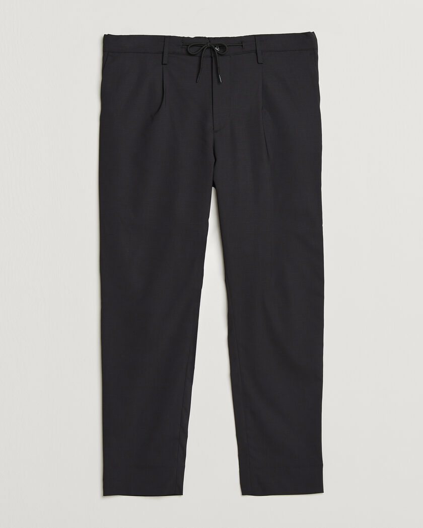 J.Lindeberg Harris Stretch Wool Pants Black – Zwart