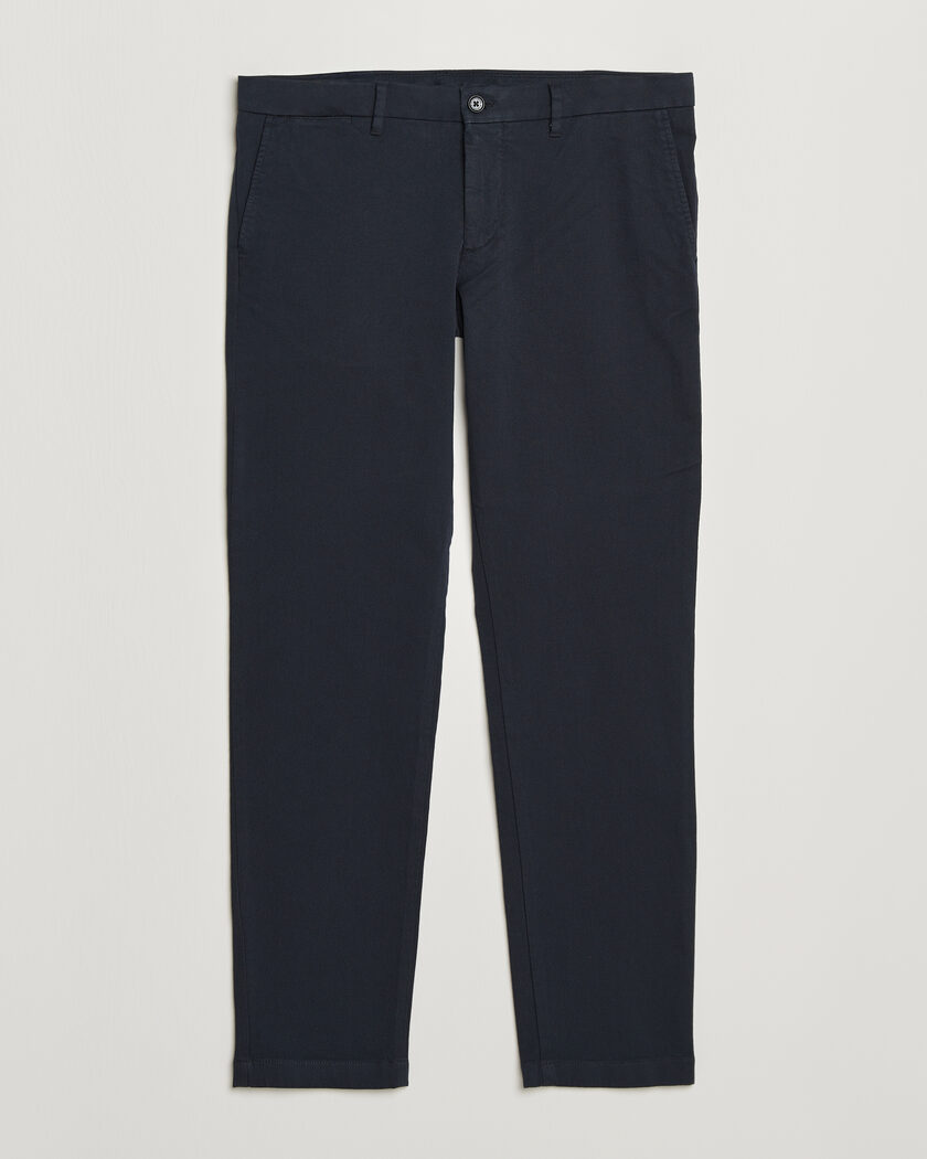 J.Lindeberg Chase Stretch Flannel Trousers JL Navy – Blauw
