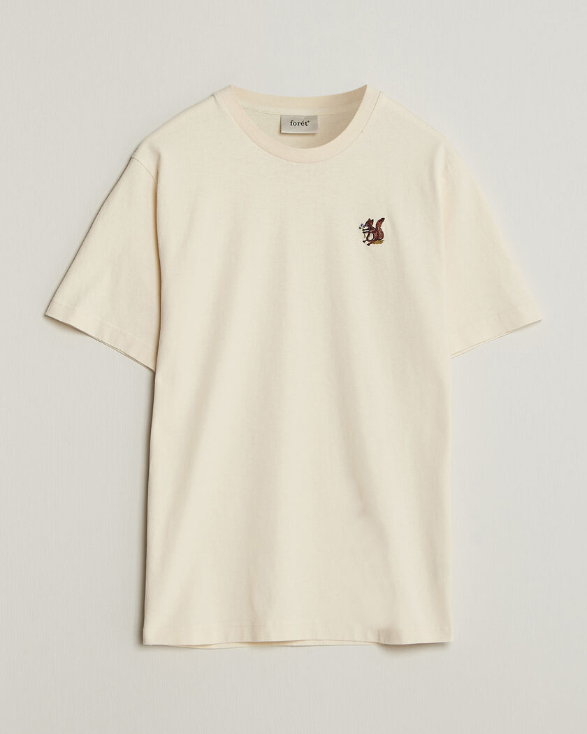 Forét Acorn T-Shirt Cloud – Wit