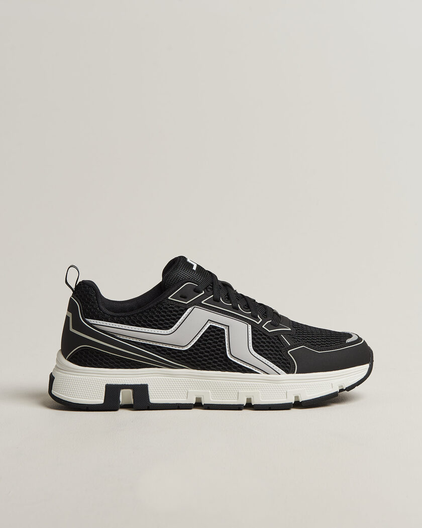 J.Lindeberg Vent 500 Sport Running Sneaker Black – Noir