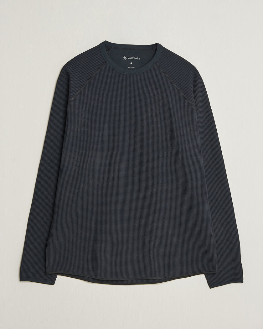 Goldwin WF Light Long Sleeve T-Shirt Black – Zwart