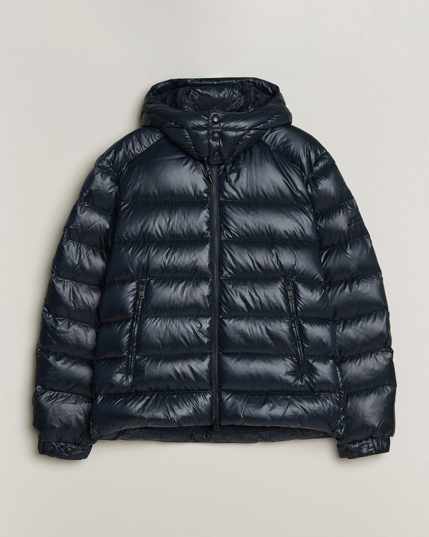  J.Lindeberg Creek Light Hooded Down Jacket JL Navy – Blauw