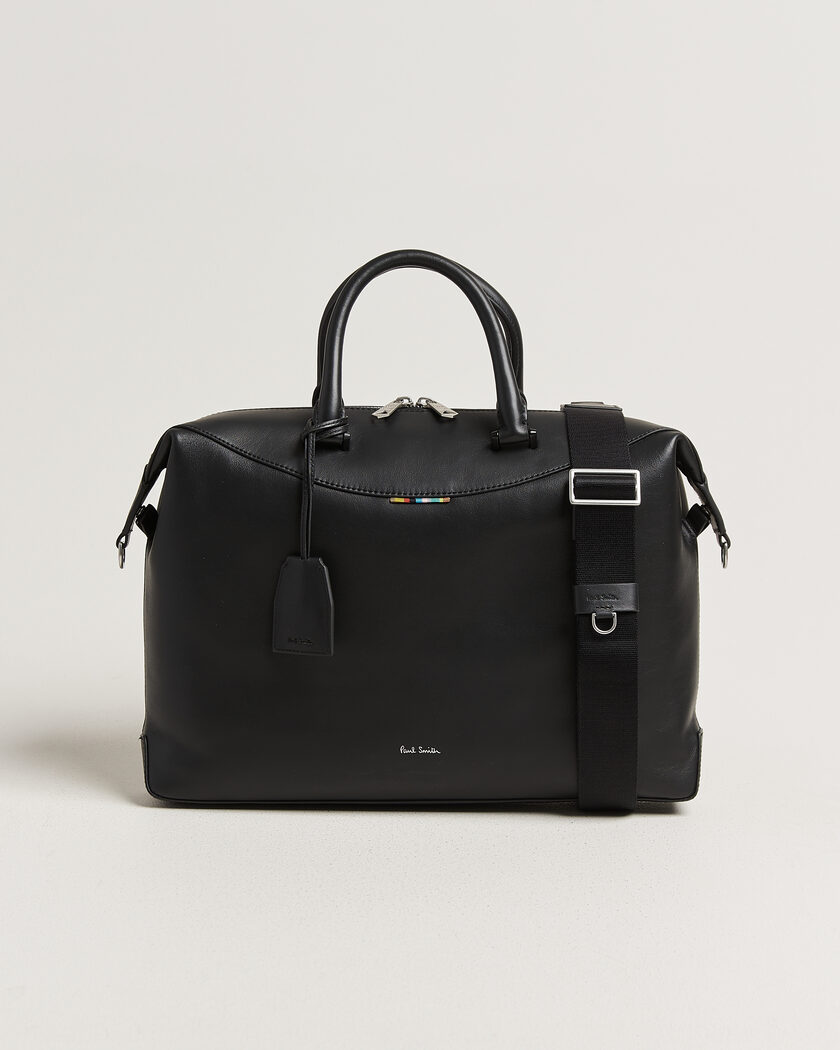 Paul Smith Leather Briefcase Black – Noir