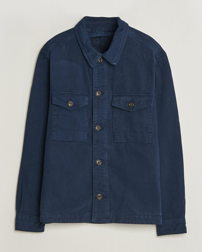 PS Paul Smith Pocket Overshirt Navy – Blauw