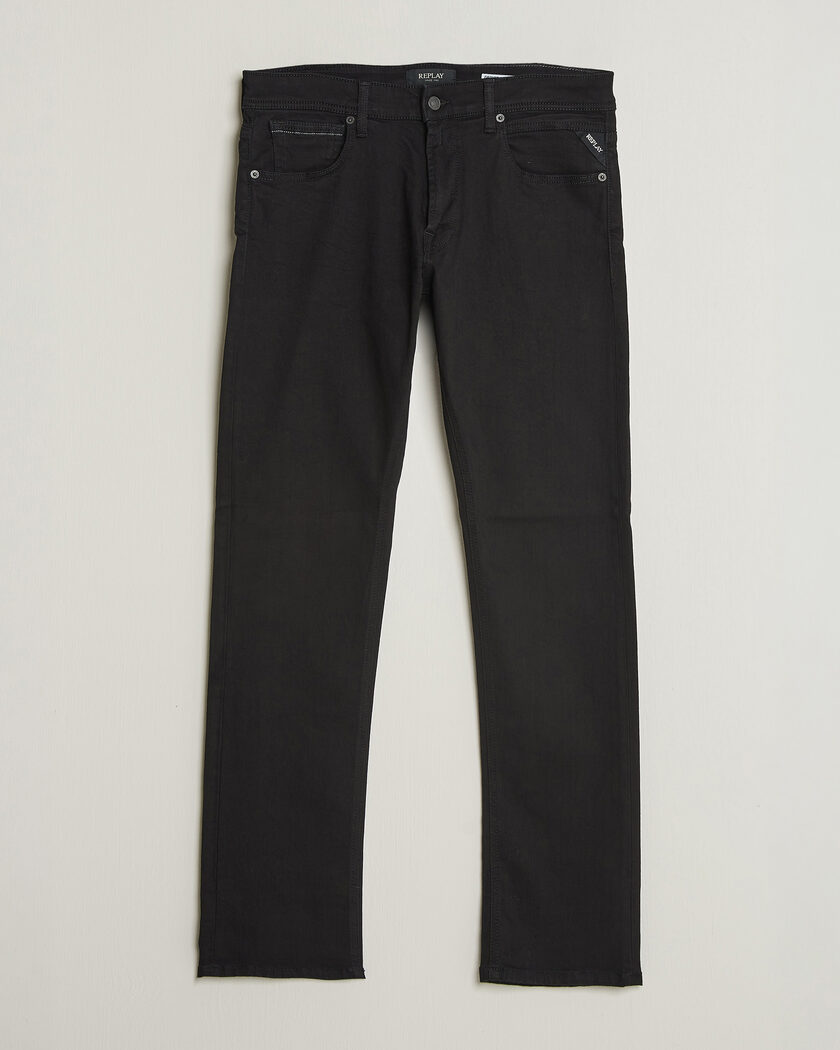 Replay Grover Powerstretch Jeans Stay Black – Noir