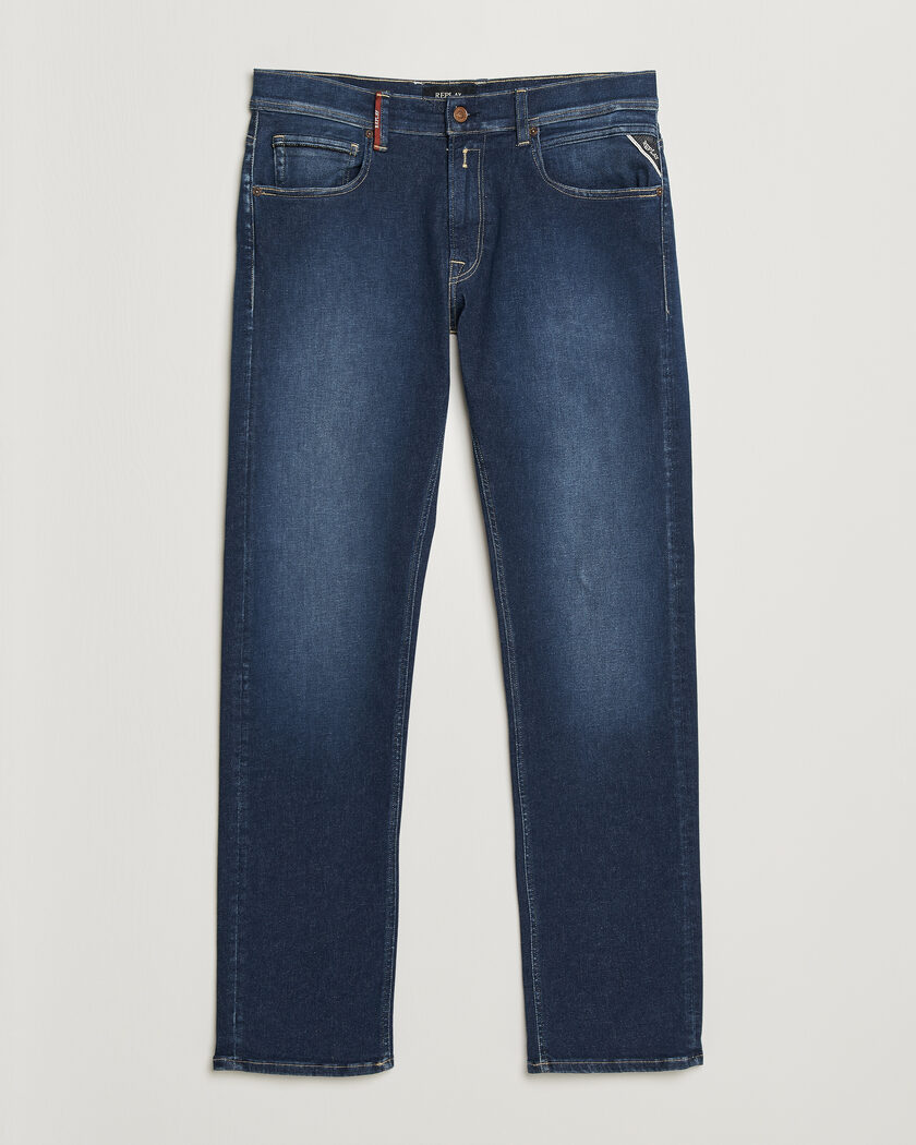 Replay Grover Hyperflex Jeans Dark Blue – Bleu