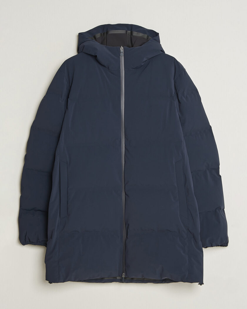 Herno Waterproof Stretch Down Parka Navy – Blauw