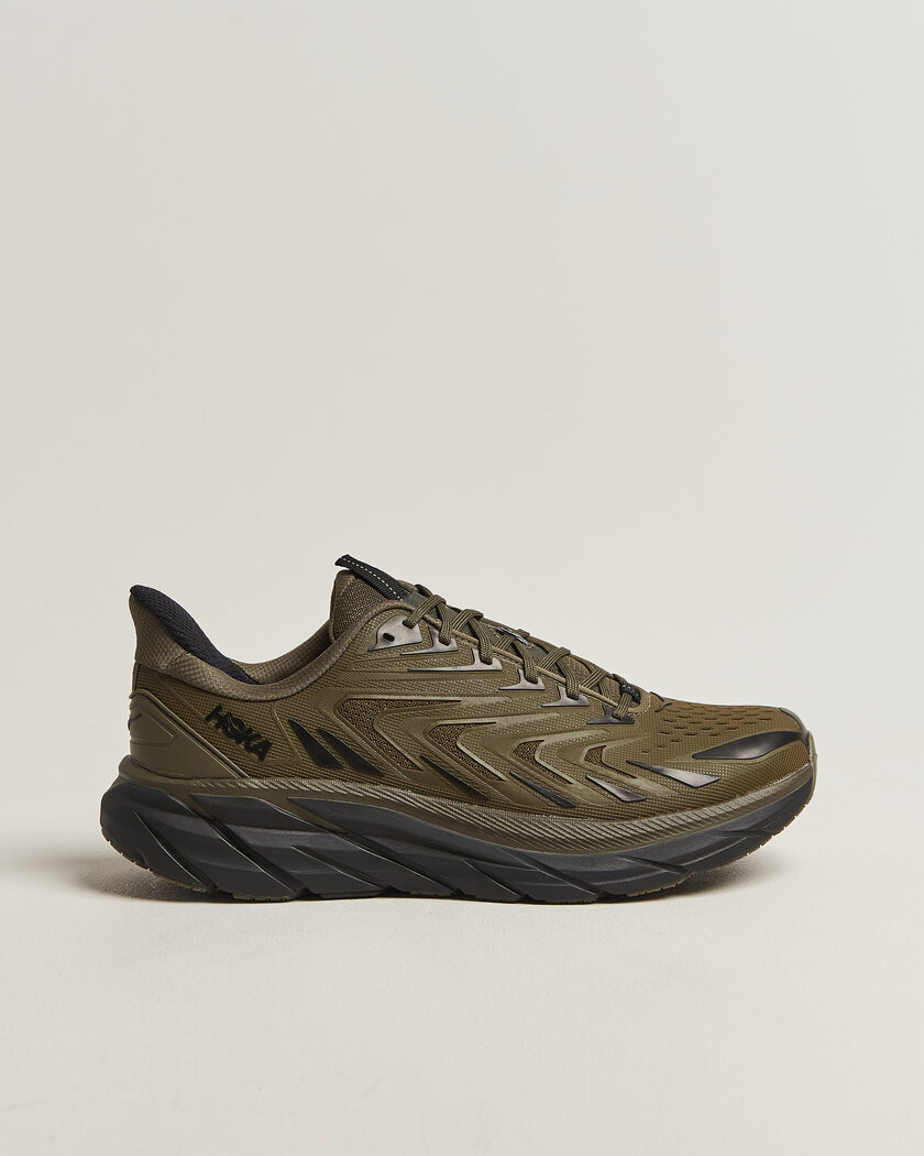 Hoka Clifton UTL Antique Olive/Black – Groen