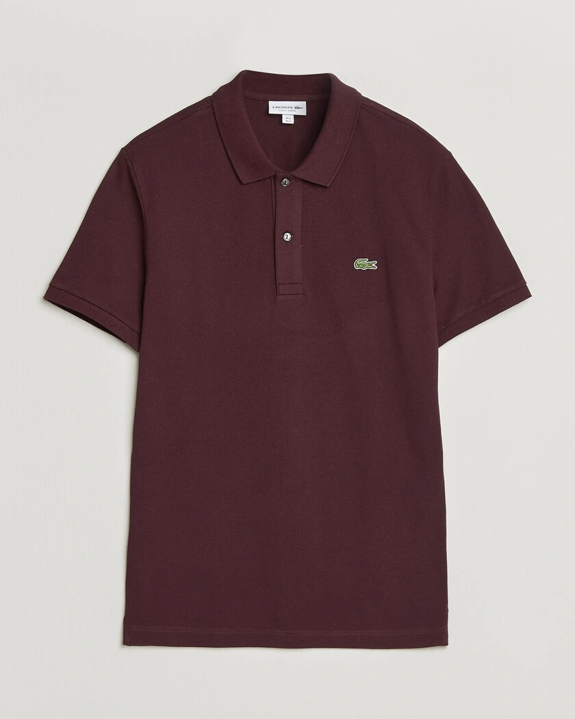 Lacoste Slim Fit Polo Piké Oxalis – Rood