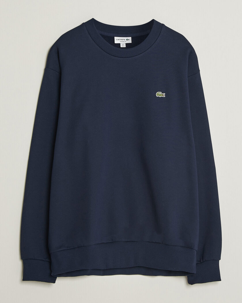 Lacoste Crew Neck Sweatshirt Navy Blue – Blauw