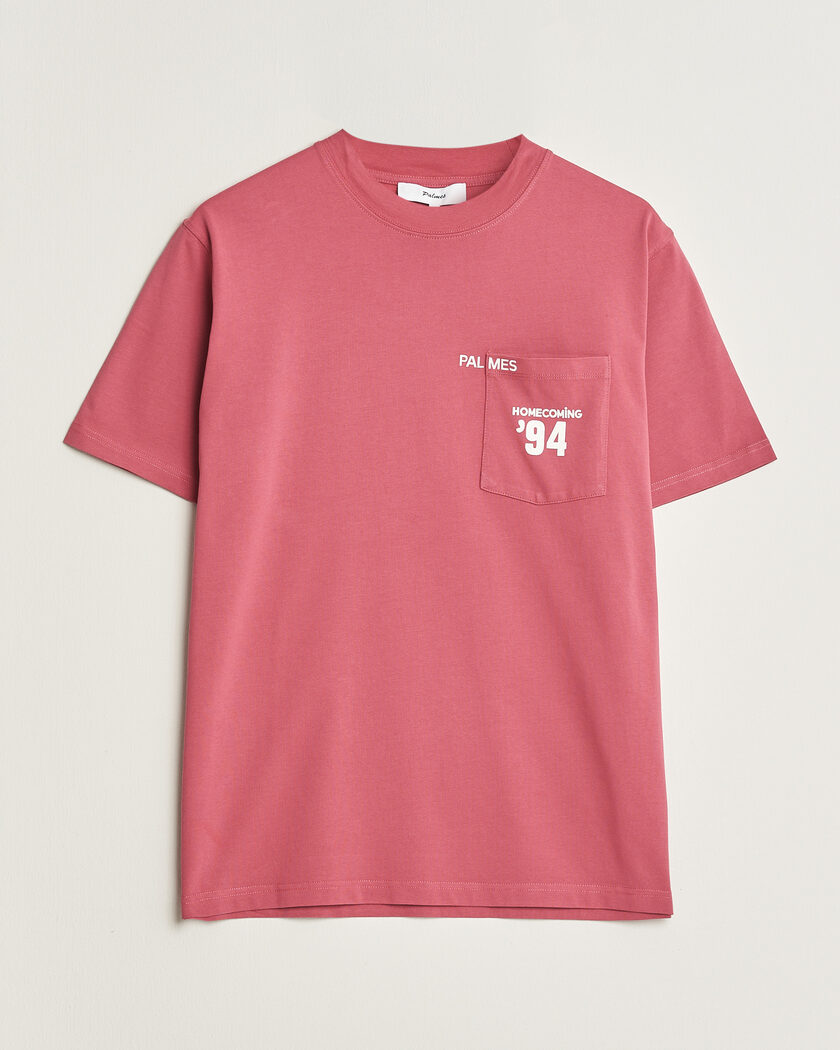 Palmes Forever Pocket T-Shirt Red – Rouge