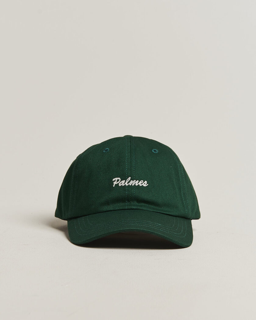 Palmes Logo 6-Panel Cap Dark Green – Vert