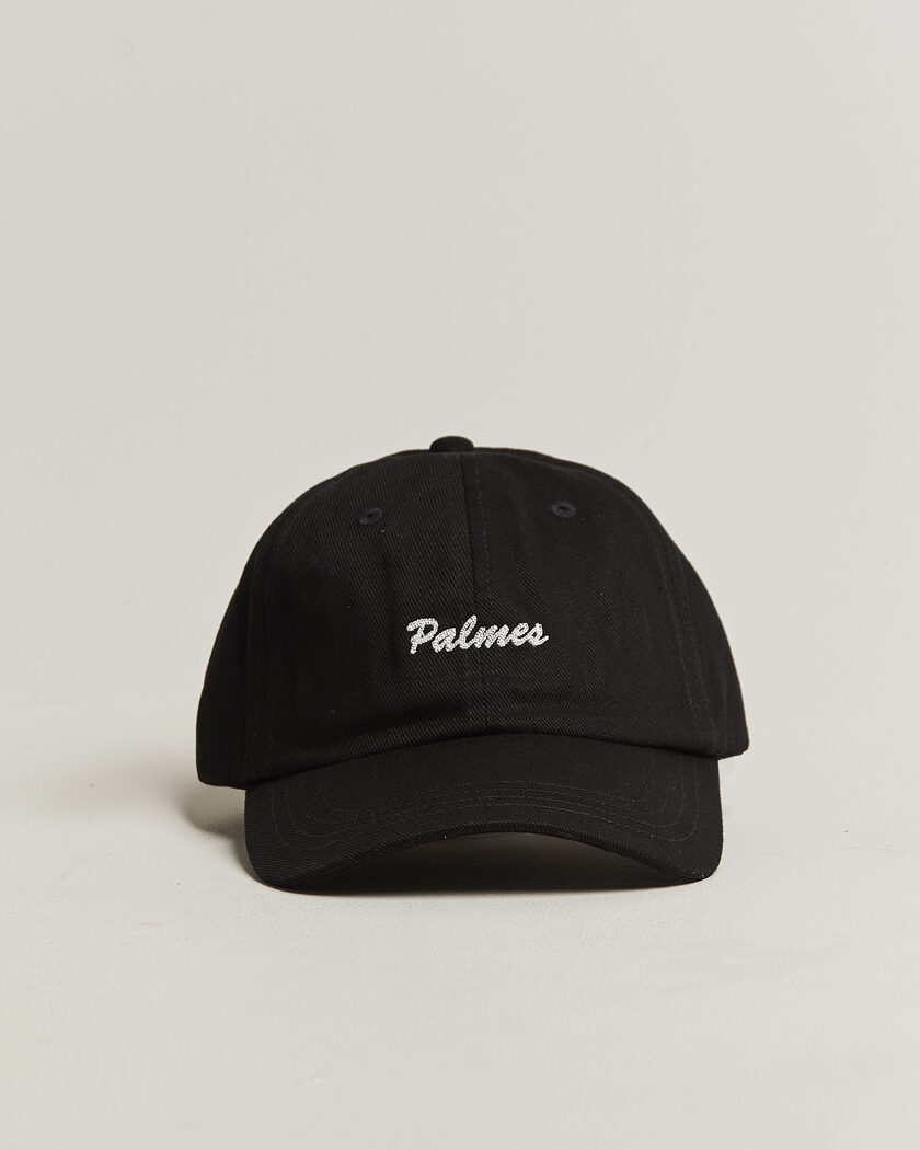Palmes Logo 6-Panel Cap Black – Noir