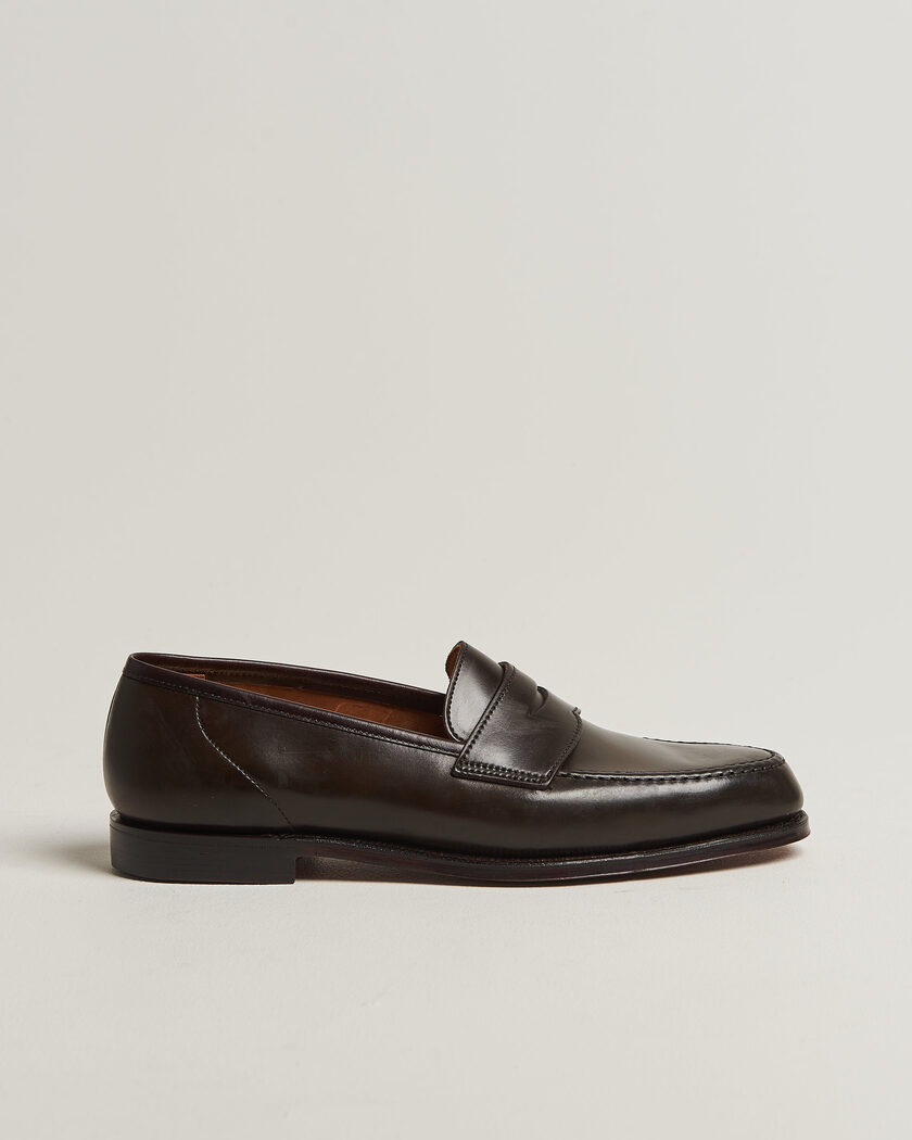 Crockett & Jones Harvard Dark Brown Shell Cordovan – Bruin