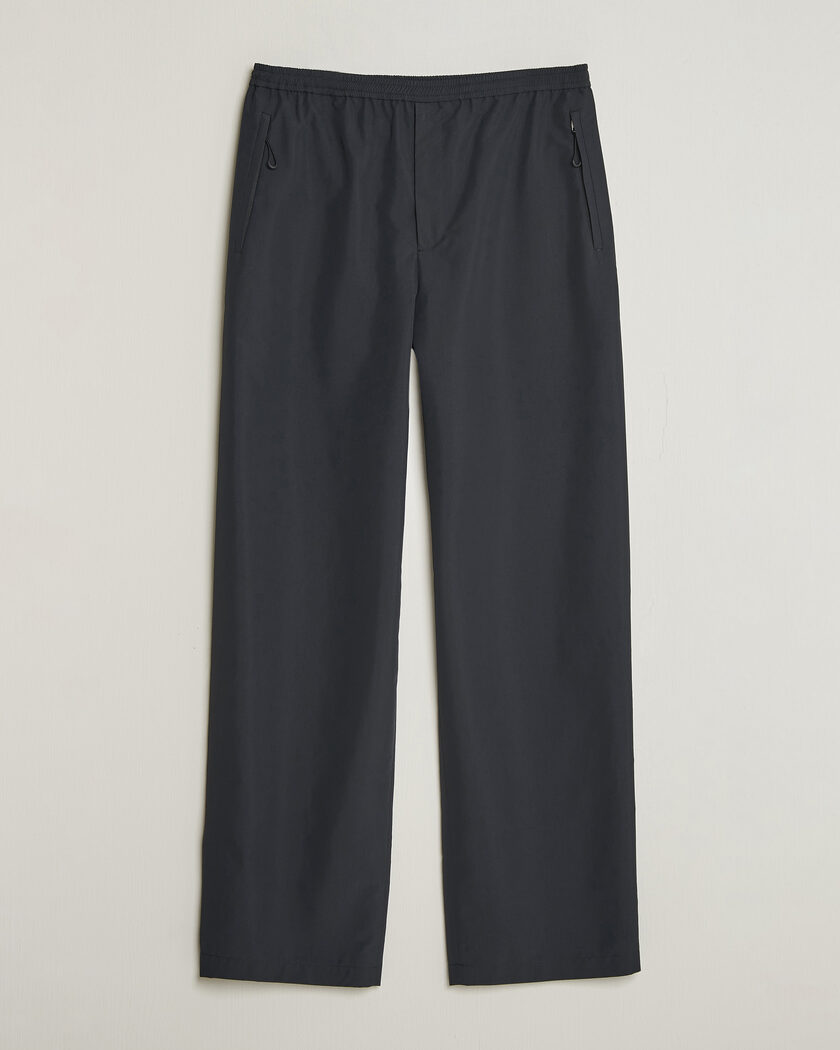 Jil Sander Drawstring Trousers Black – Zwart