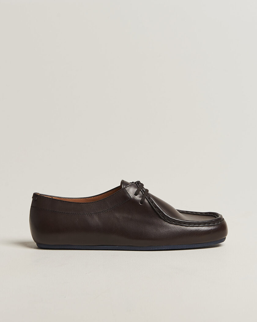 Jil Sander Leather Derbies Cacao – Marron