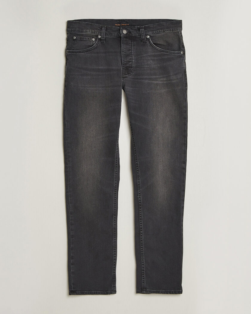 Nudie Jeans Solid Ollie Jeans Black Mist – Noir