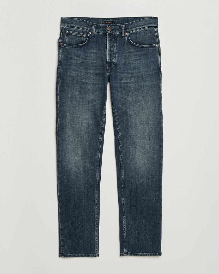 Nudie Jeans Solid Ollie Jeans Epic Ink – Bleu