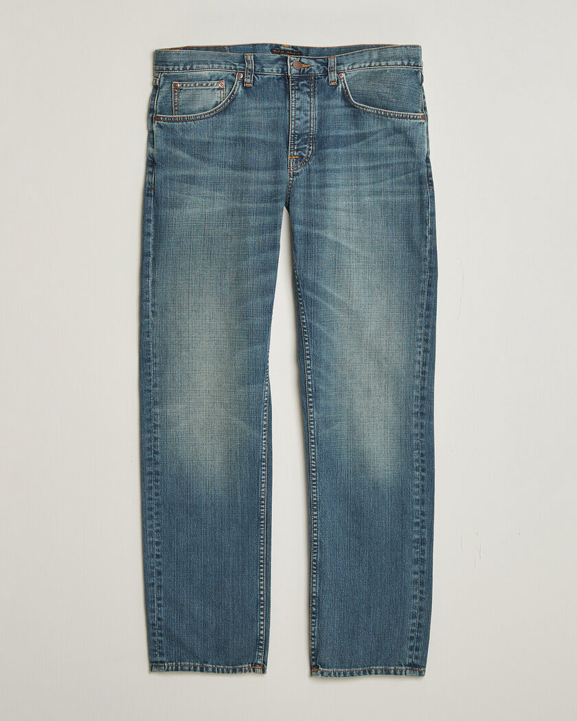 Nudie Jeans Rad Rufus Jeans Echoed Gold – Blauw