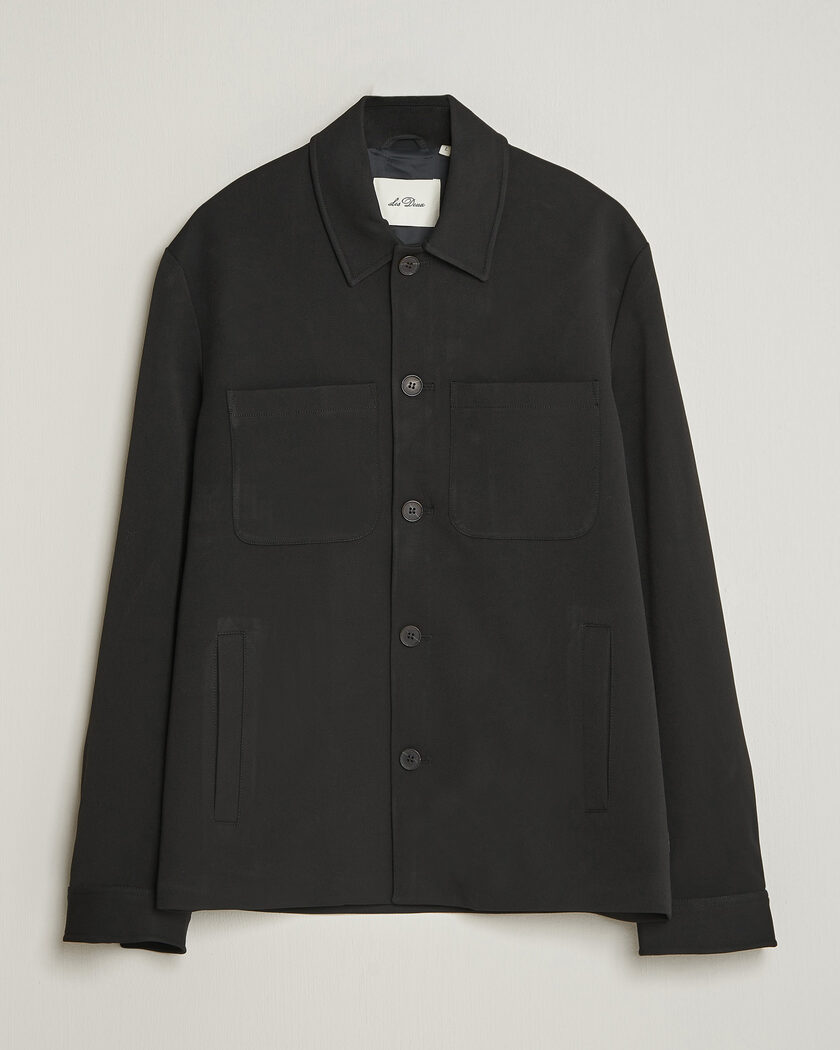 LES DEUX Marsielle Hybrid Jacket Black – Zwart