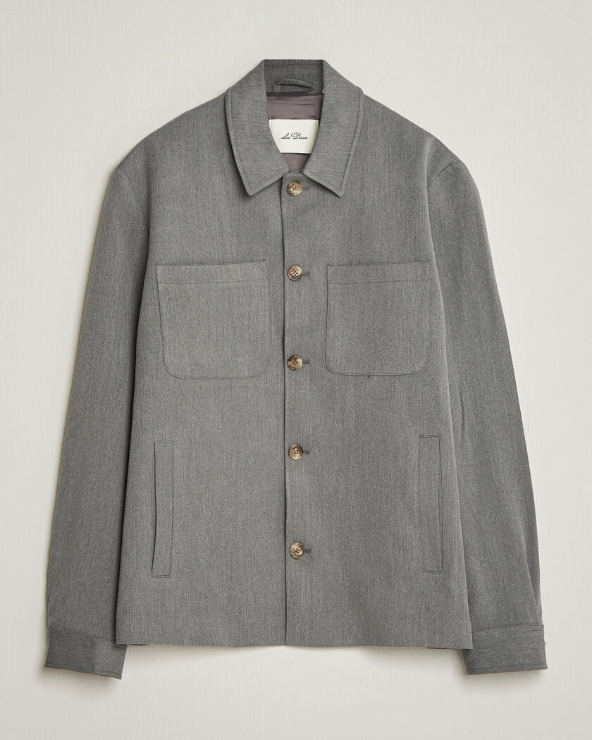LES DEUX Marsielle Hybrid Jacket Grey Melange – Grijs