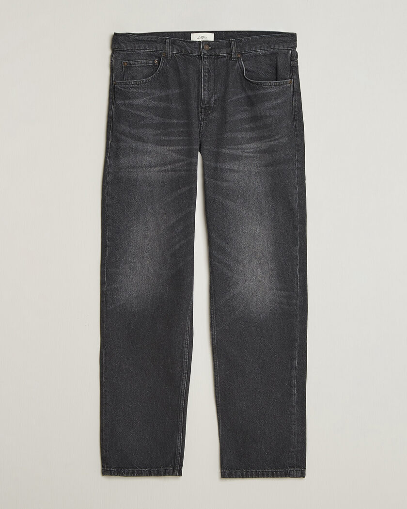 LES DEUX Ryder Denim Jeans Black Wash – Zwart